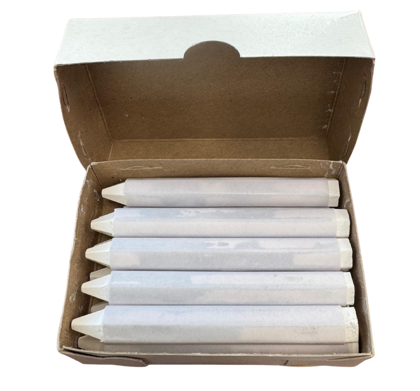 Rubbermark Crayons White Boxes of 12