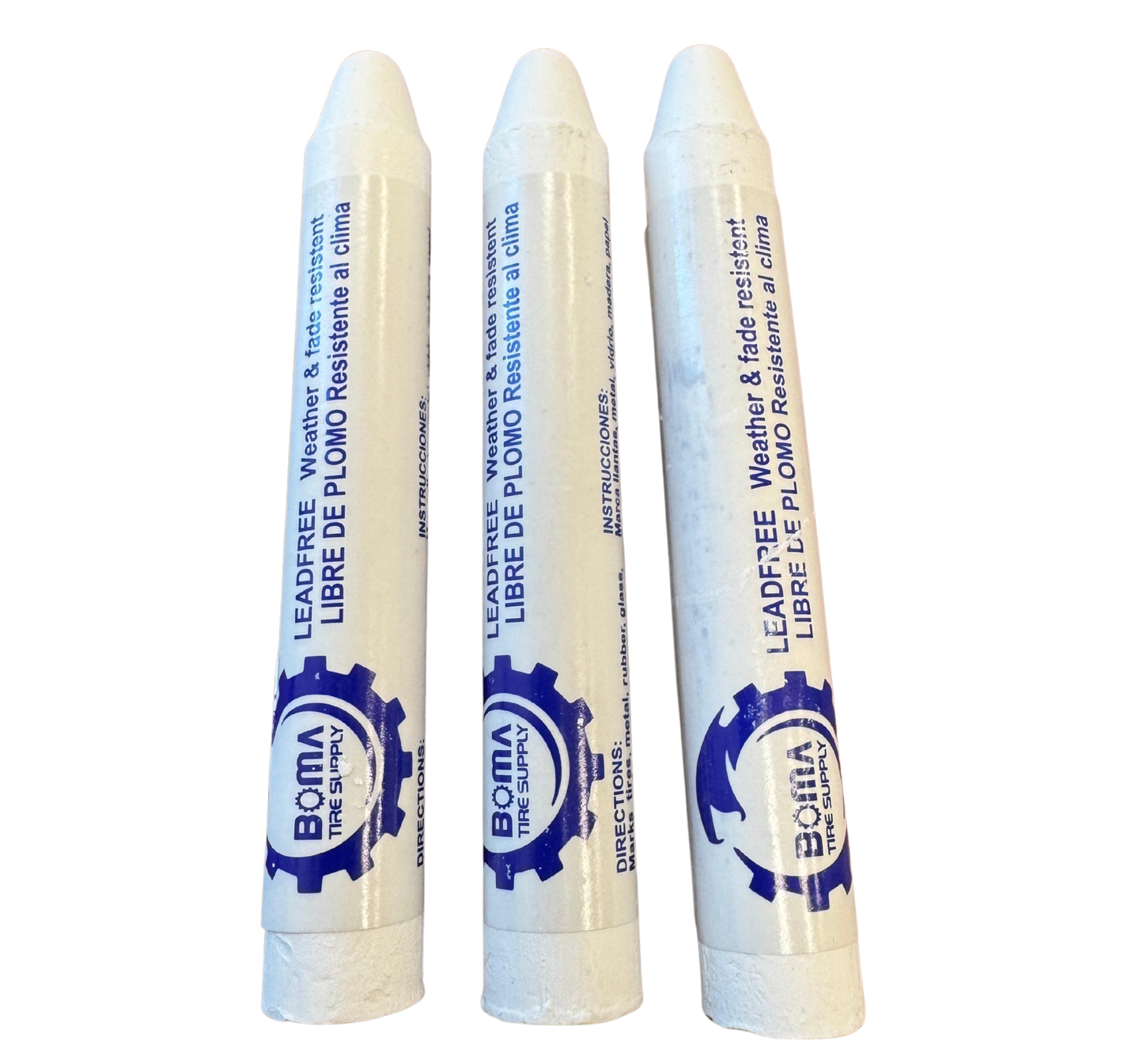 Boma Tire Chalk White 12 PCS