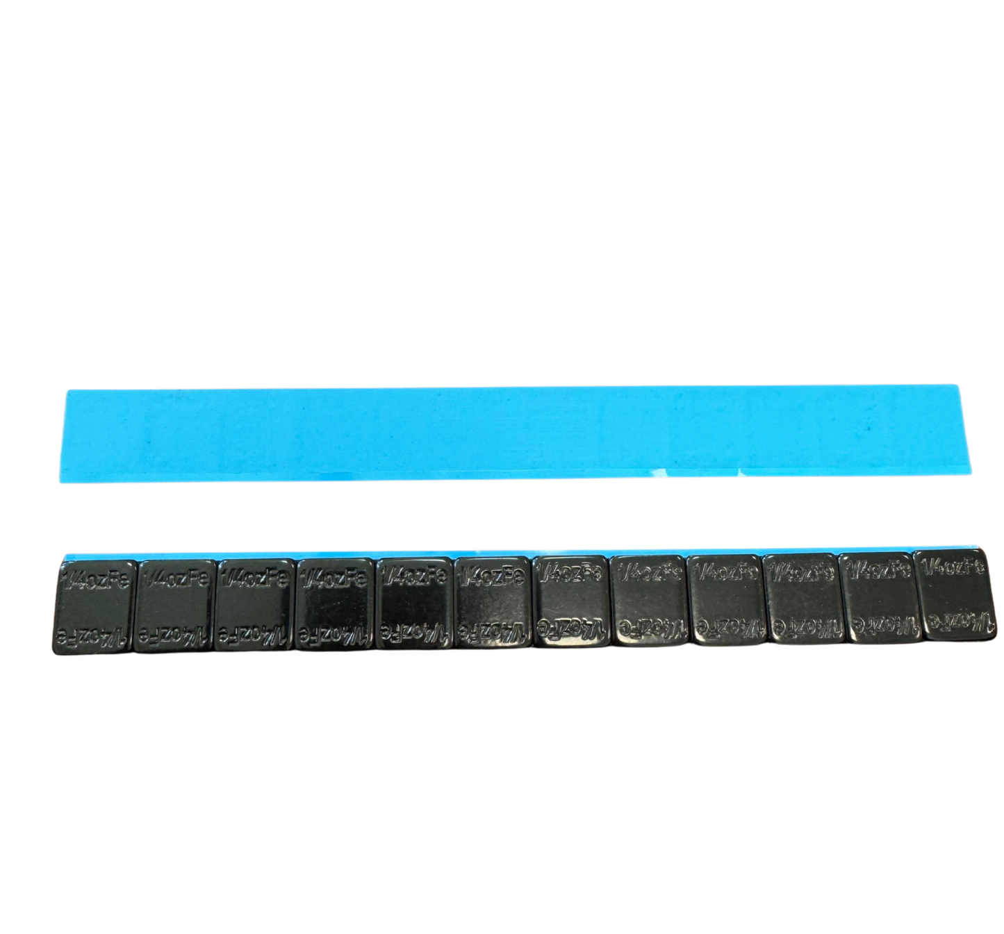 1/4oz Wheel Weights BLACK - LEAD FREE - EASY PEEL (576PCS)