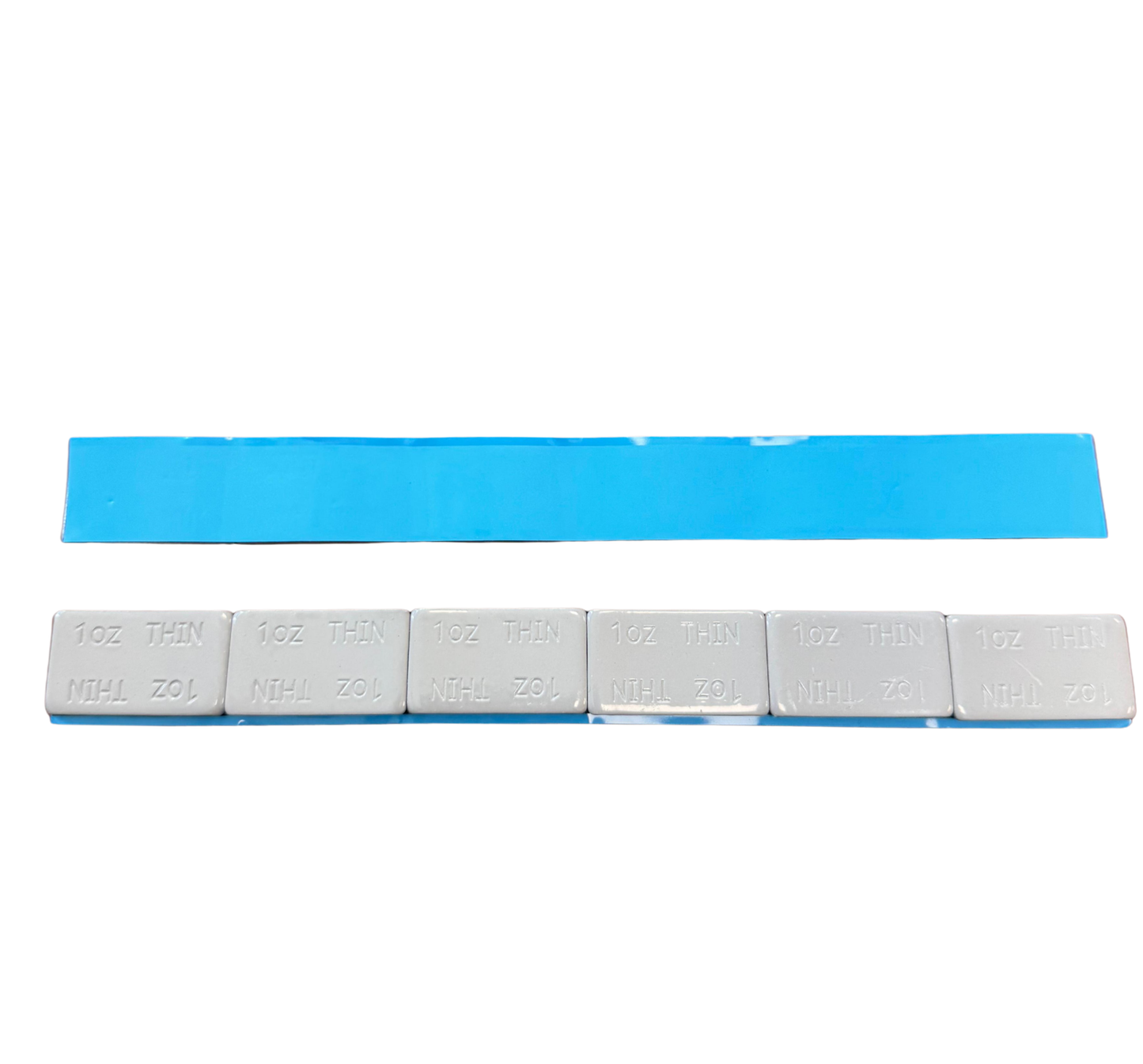 1oz Wheel Weights GREY - LEAD FREE - EASY PEEL (108PCS)