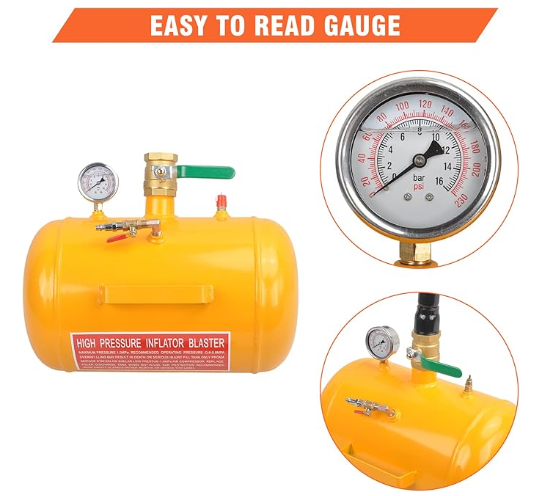 BOMA 5 GALLON AIR TIRE SEATER (CHEETAH)