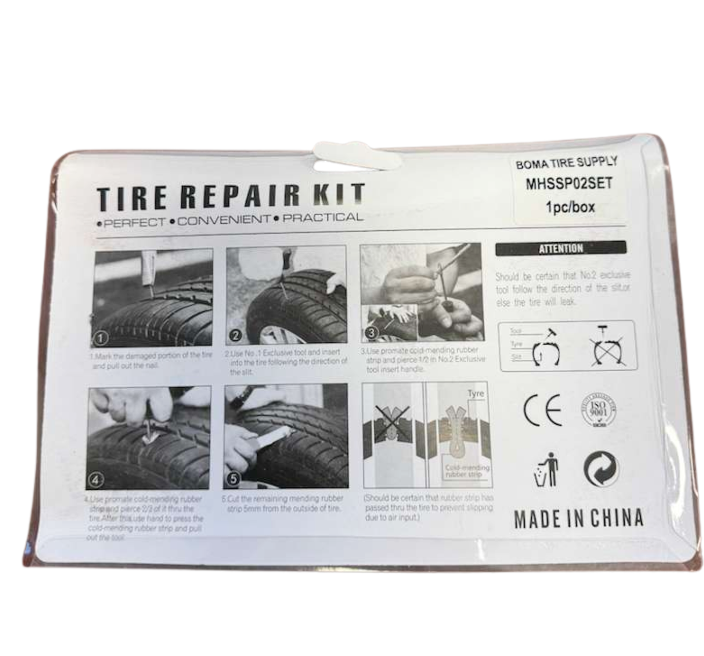 Tire Plug Kit Plastic Handle (3 PCS)