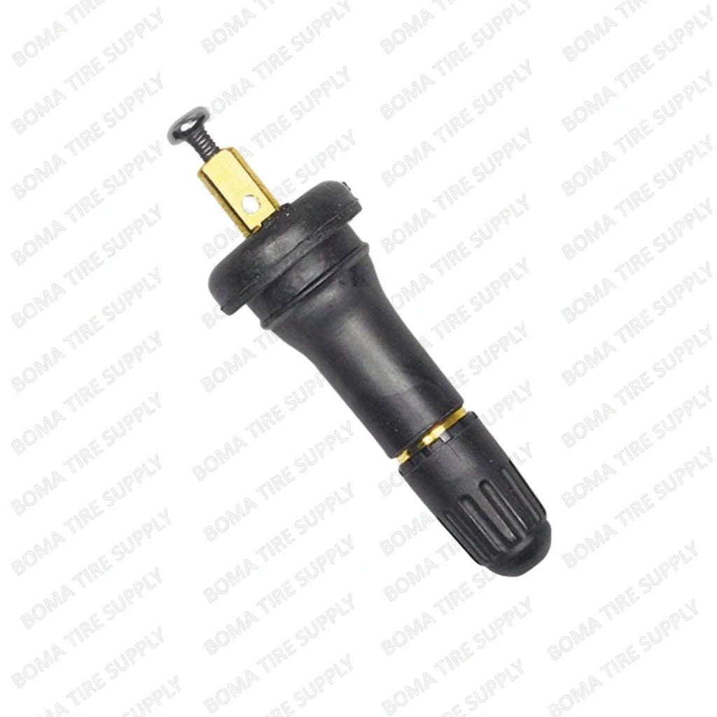 TPMS-1 Rubber Snap-In Sensor Valve Stem [2 Face] - Case of 10 Bags (500 PCS)