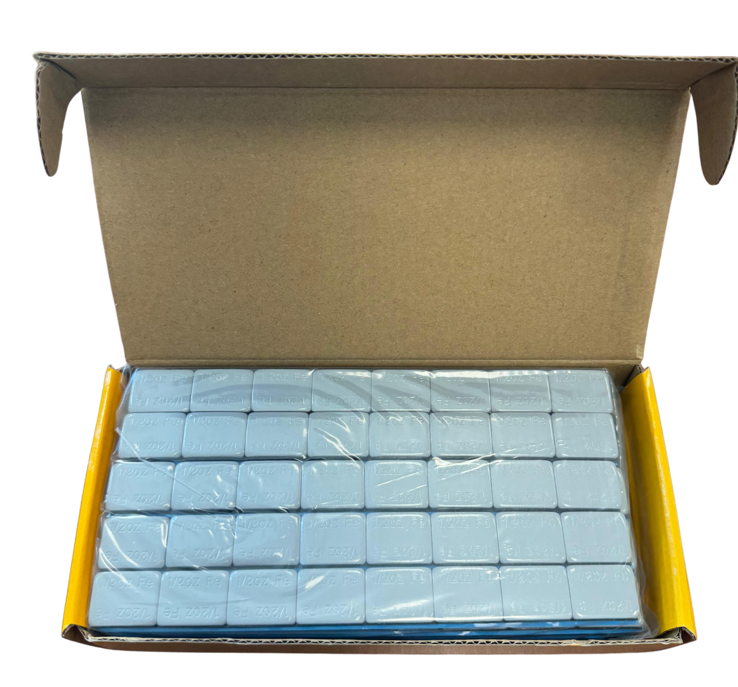 1/2oz Wheel Weights GREY - LEAD FREE - EASY PEEL (280PCS)