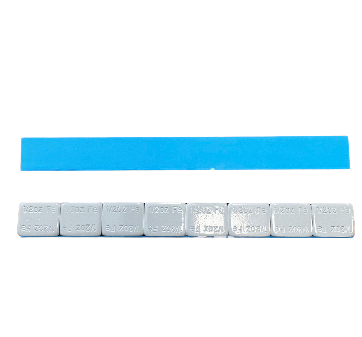 1/2oz Wheel Weights GREY - LEAD FREE - EASY PEEL (280PCS)