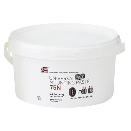 75N Universal Mounting Paste, low profile pail 7.7 lbs. 3.5 KG