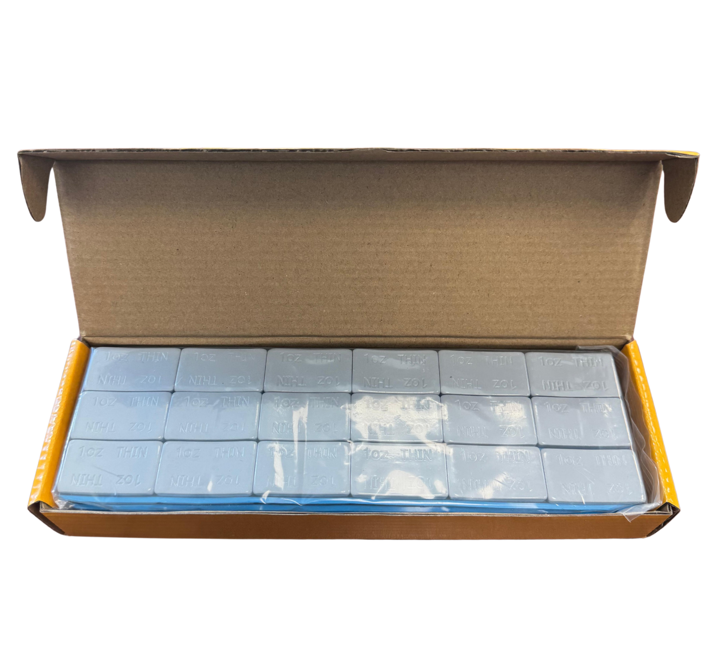 1oz Wheel Weights GREY - LEAD FREE - EASY PEEL (108PCS)