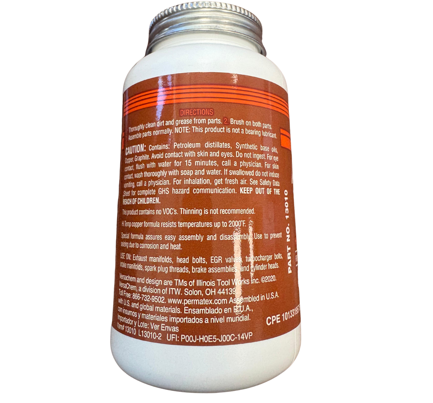 ANTI SEIZE LUBRICANT COPPER 8 OZ