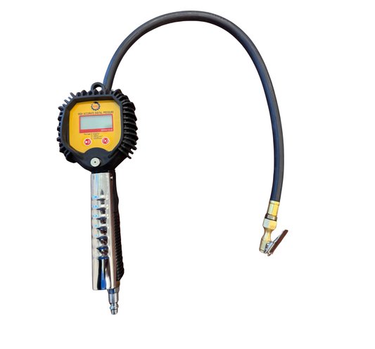 Digital Air Pressure Gauge (255 PSI), Heavy Duty Air Compressor