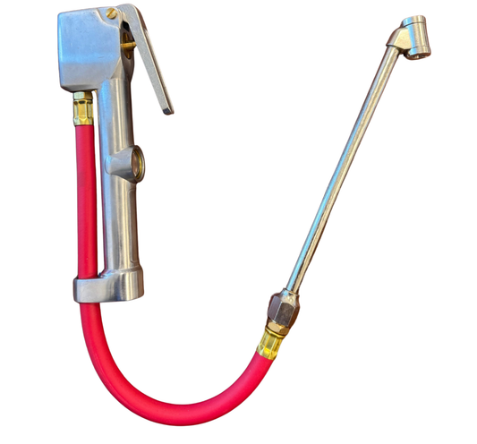 Dual Head Air Inflator Gauge