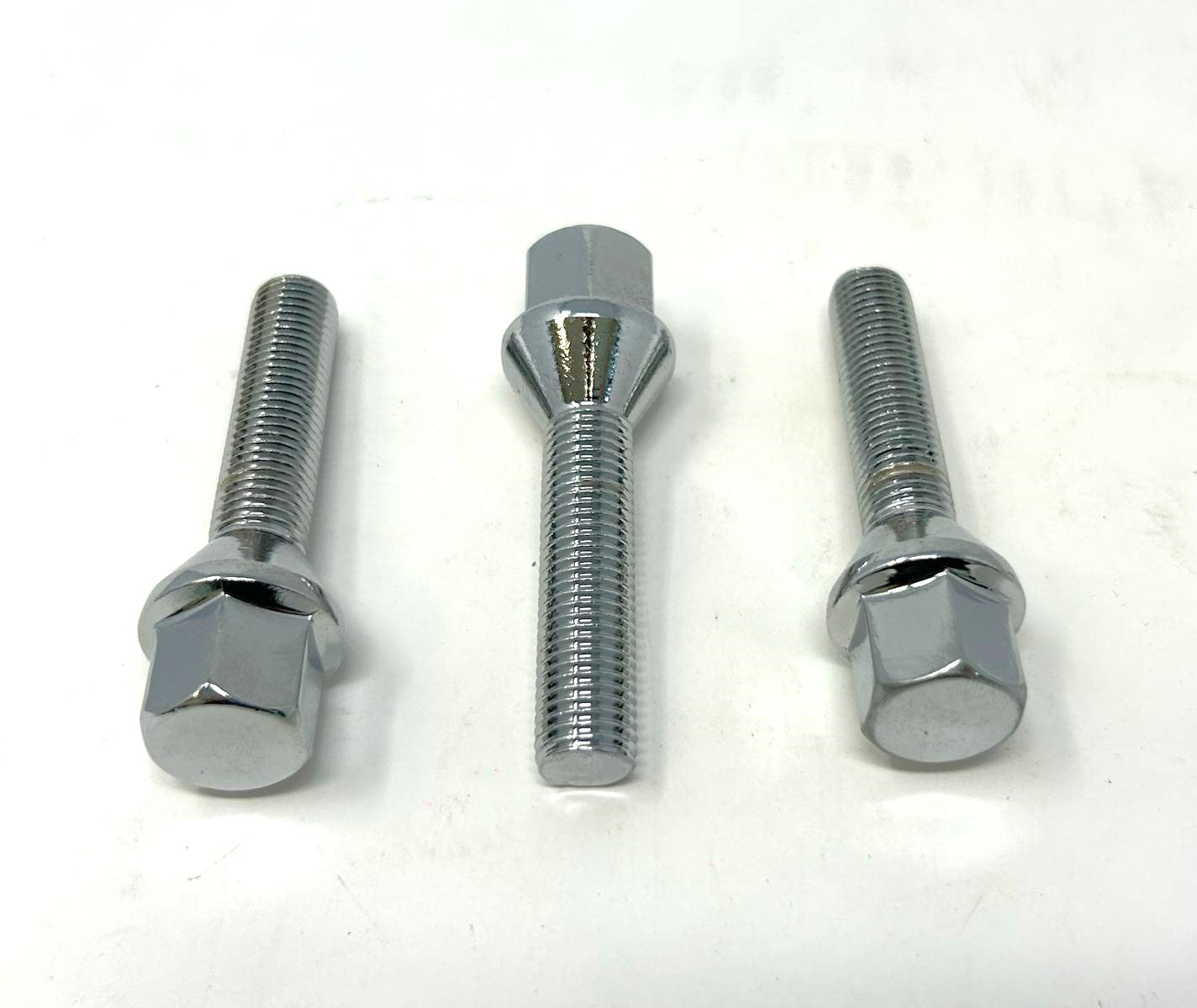 Hexagon Lug Bolts 12x1.5 - 56MM Thread Length - (30 PCS)