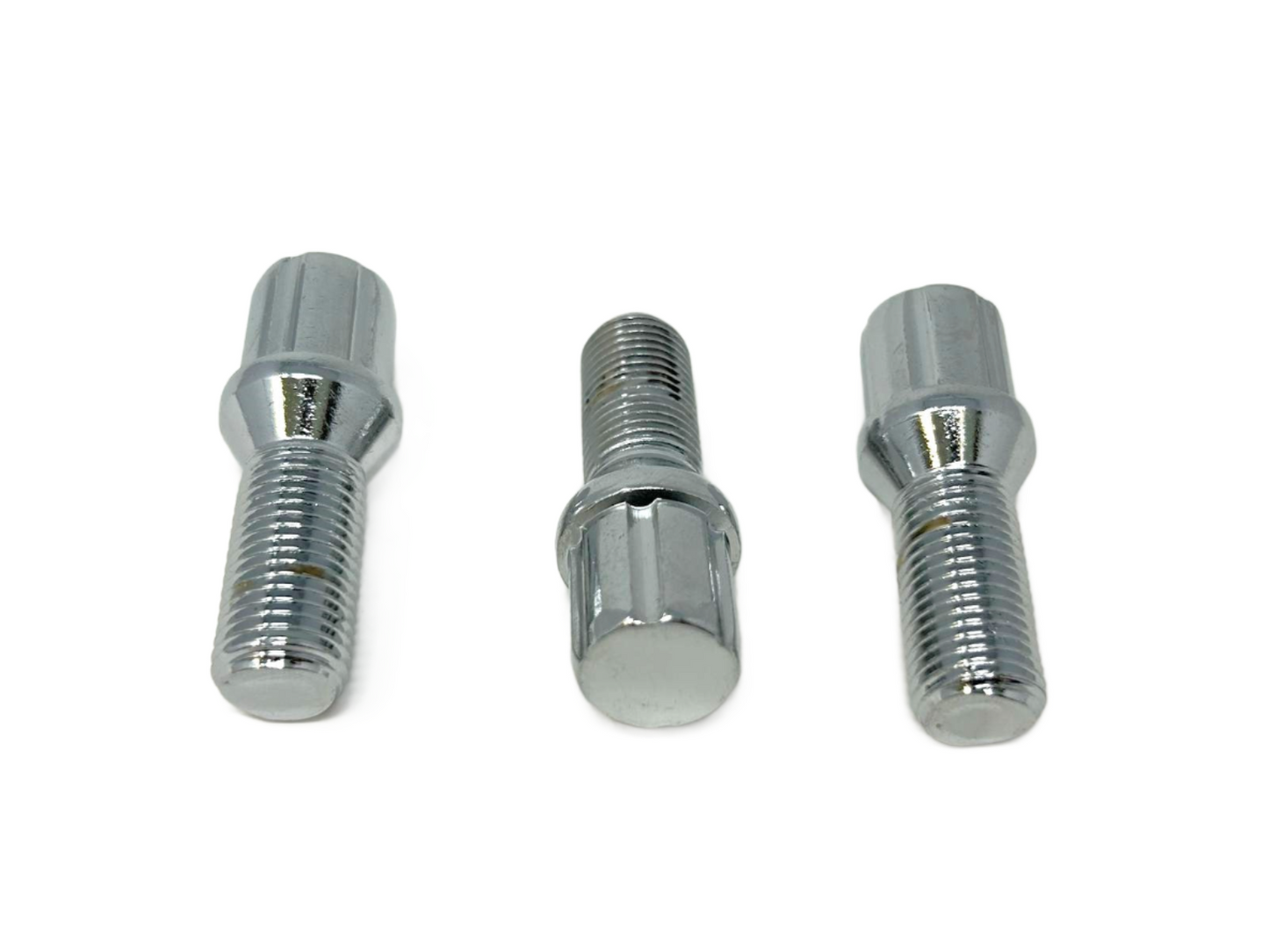 Spline Lug Bolts 14x1.5 - 27MM Thread Length - (50 PCS)