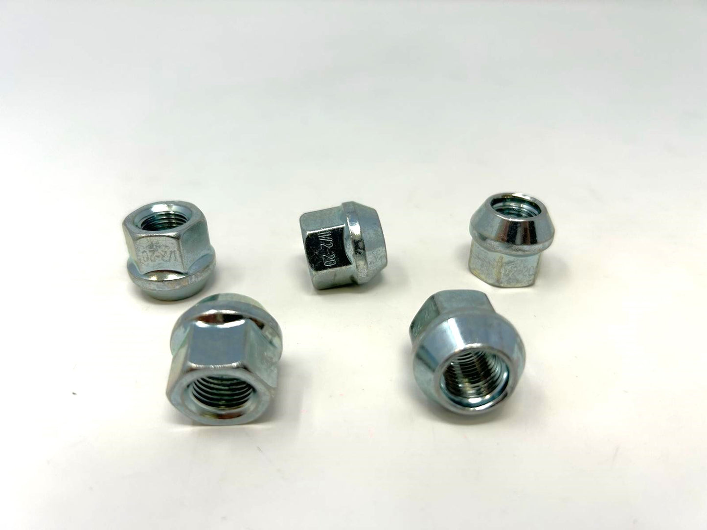 Open End 1/2 x 20 Lug Nut - Hex 21 Length 22 - (50 PCS)