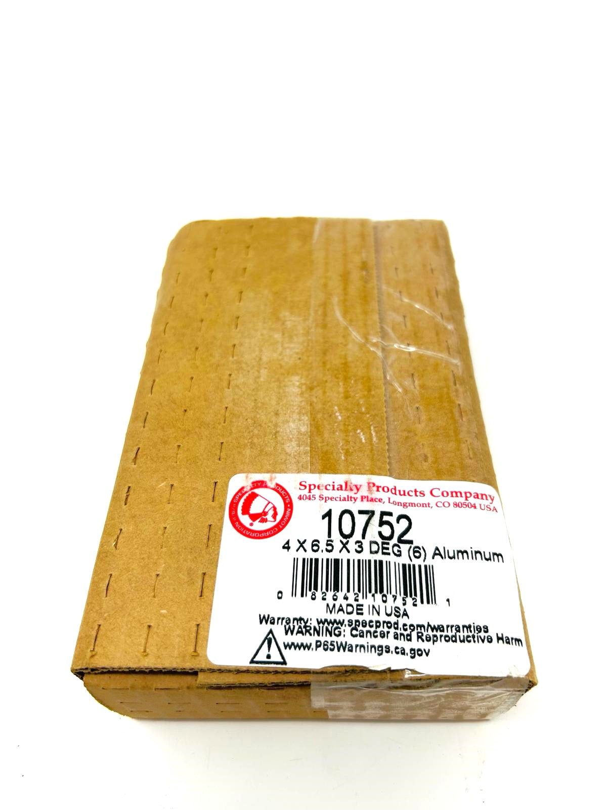 SHIMS 10752 ALUMINUM 4"X6.5"X 3 DEGREE - (6 PCS)