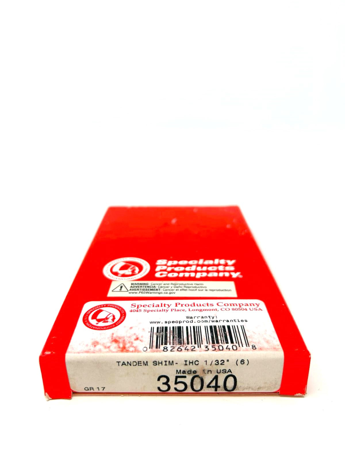 SHIMS 35040 IHC 1/32