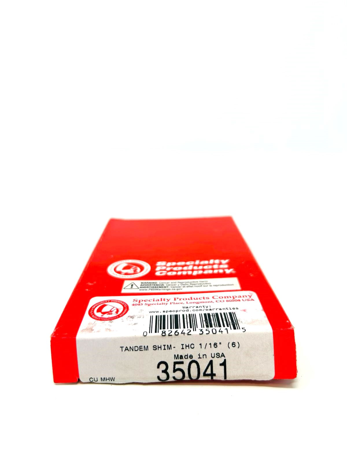 SHIMS 35041 IHC 1/16" - (6 PCS)