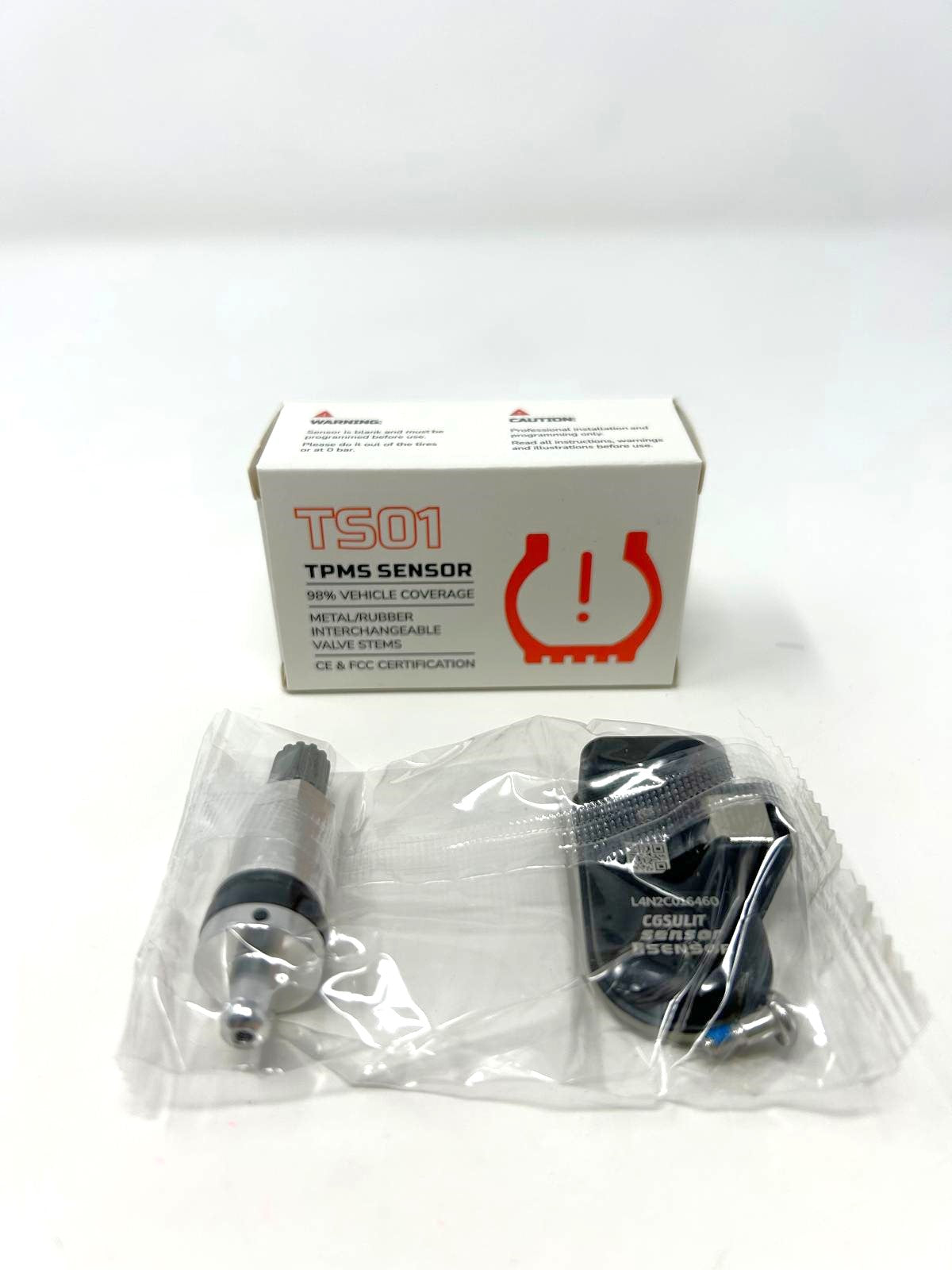 Sulit 315MHz & 433MHz Programmable TPMS Universal Tire Pressure Sensor