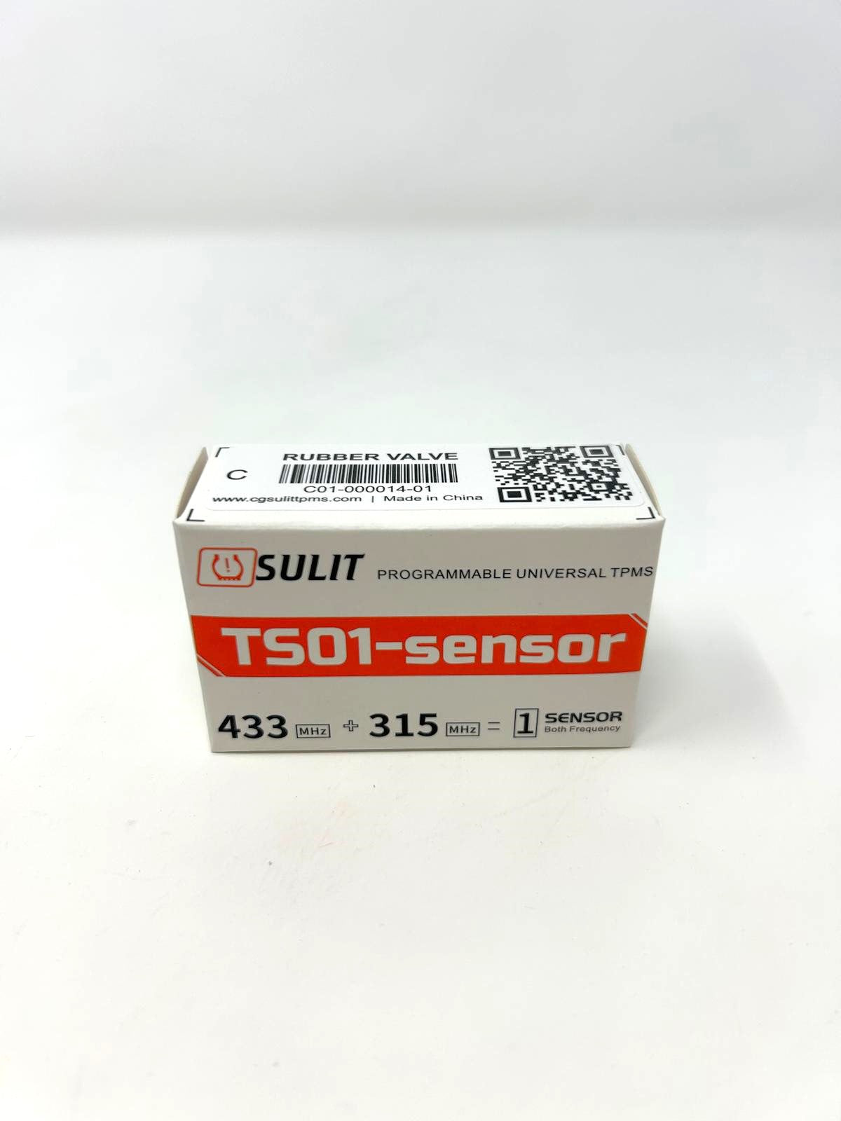 Sulit 315MHz & 433MHz Programmable TPMS Universal Tire Pressure Sensor