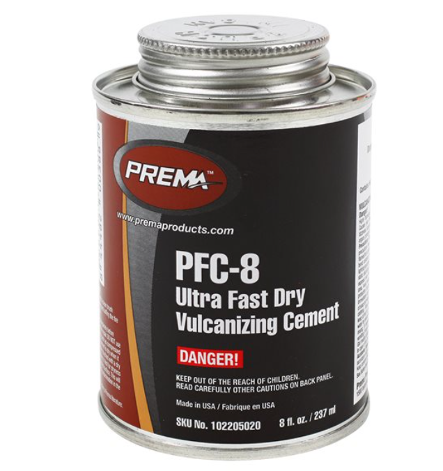 Prema PFC-8 Ultra Fast Dry Vulcanizing Cement Can (8oz)