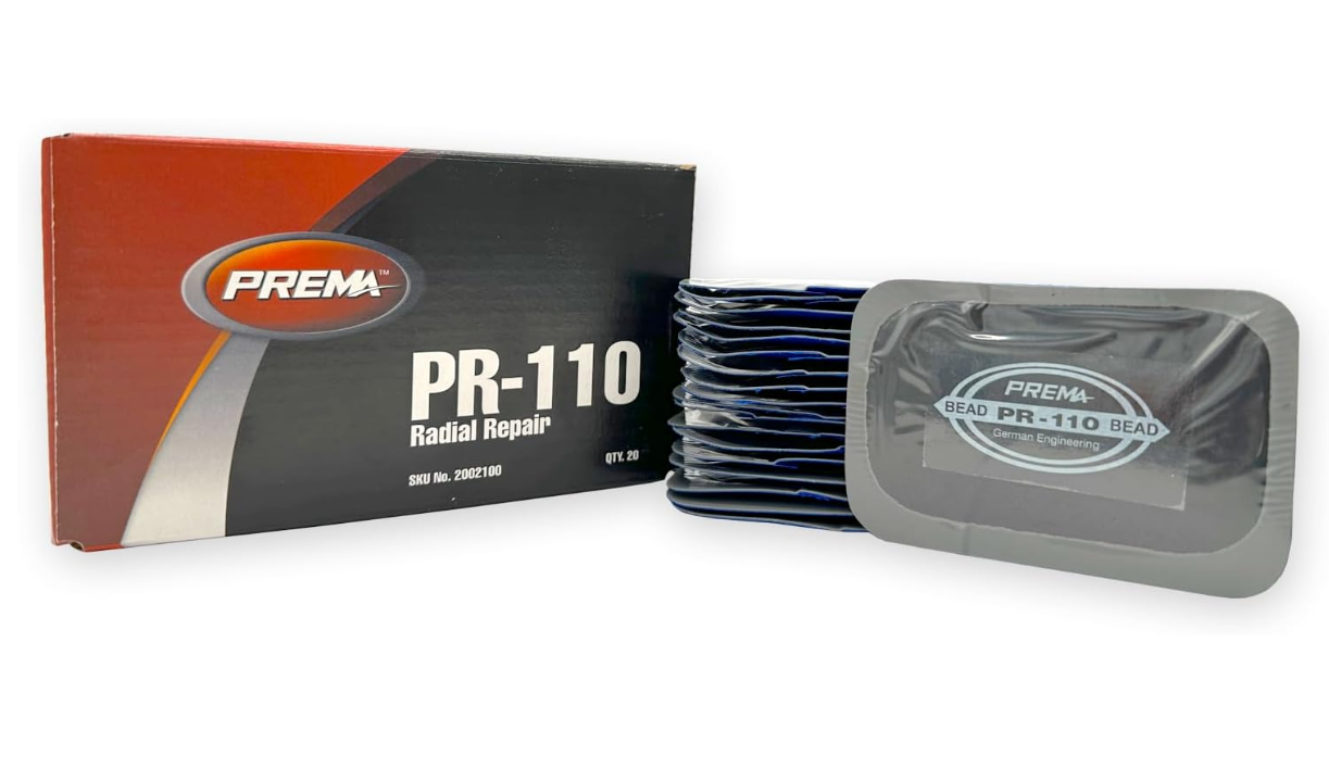 Prema PR-110 Radial Repair Patch 3 1/4 x 2 1/4 in - 1 Ply (20PCS)