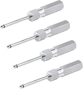 Valve Core Removal Tool 4Pcs Tire Valve Stem Remover Kit for Schrader
