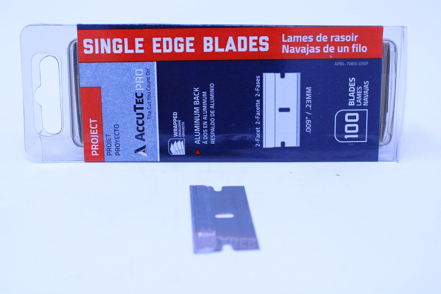 Razor Blades-American Line Single Edge Heavy Duty 100PCS