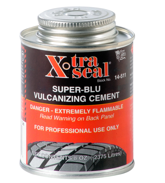 Xtra-Seal - Super-Blu Vulcanizing Cement (8 oz) - USA