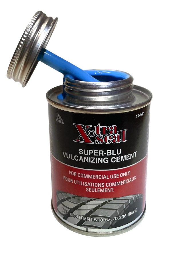 Xtra-Seal - Super-Blu Vulcanizing Cement (8 oz) - USA